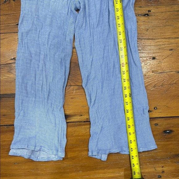 Faithfull the Brand Light Blue Ruffled One Piece Romper Size Large - Picture 6 of 7